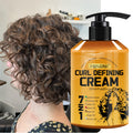 Curl Defining Cream 7-in-1 with Argan Oil & Rosemary Oil 280ml – Frizz Control, Natural Fluffiness & Long-Lasting Hold for Wa