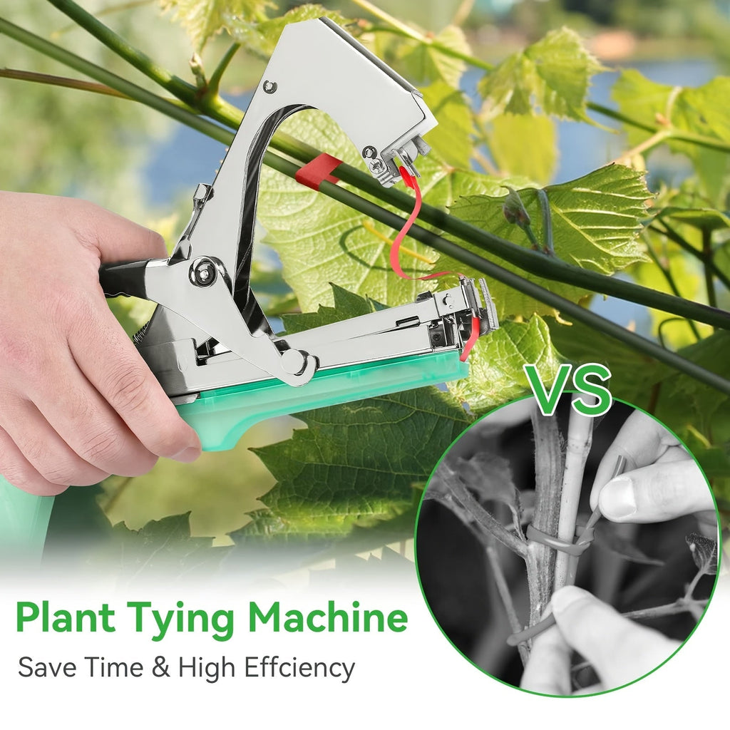 Plant Tapener | Garden Tying Machine Tape Rolls Vine Tomato Grape — image 9