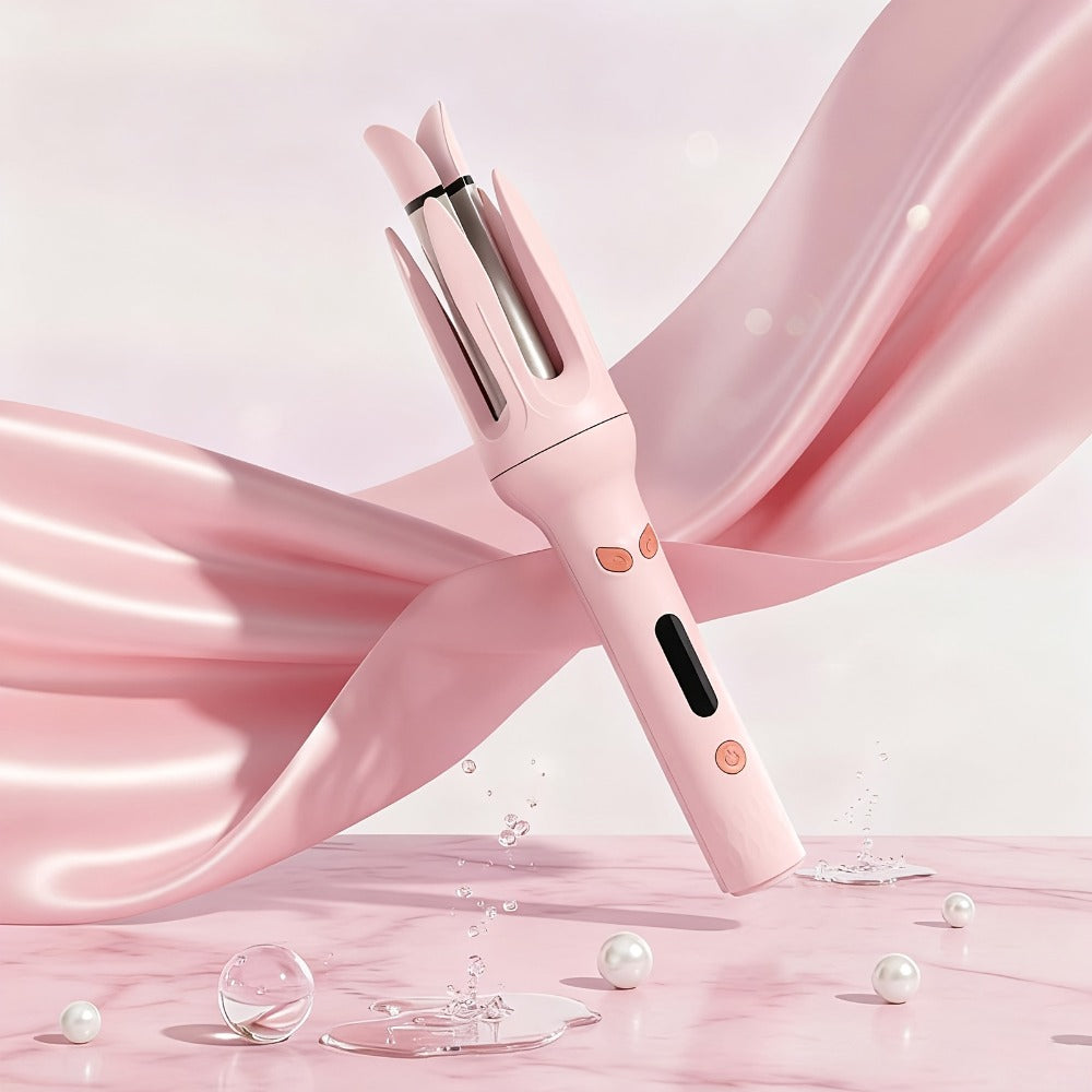 Automatic Rotating Curling Wand Hair Styling Tool with 150-210 C Settings and Three Color Options — image 4