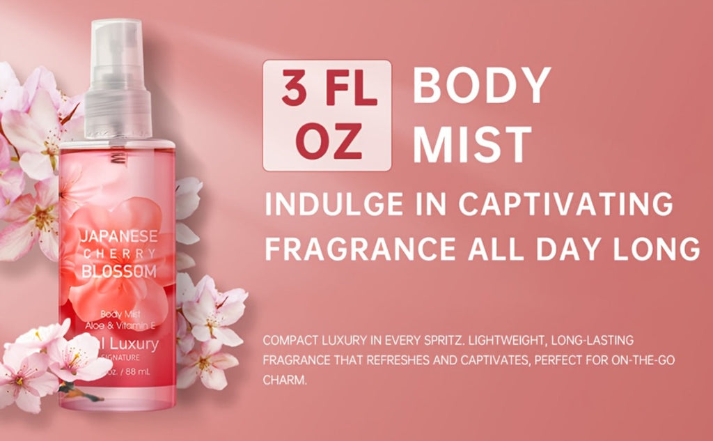 Bath Body Care Gift Set Shower Gel Body Lotion Body Mist Aloe Vera Vitamin E Glycerin Deep Moisturizing Fragrance Set for Wom