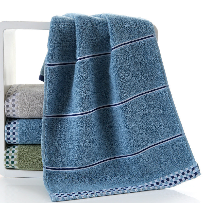 Soft absorbent facial towel couple adult towel