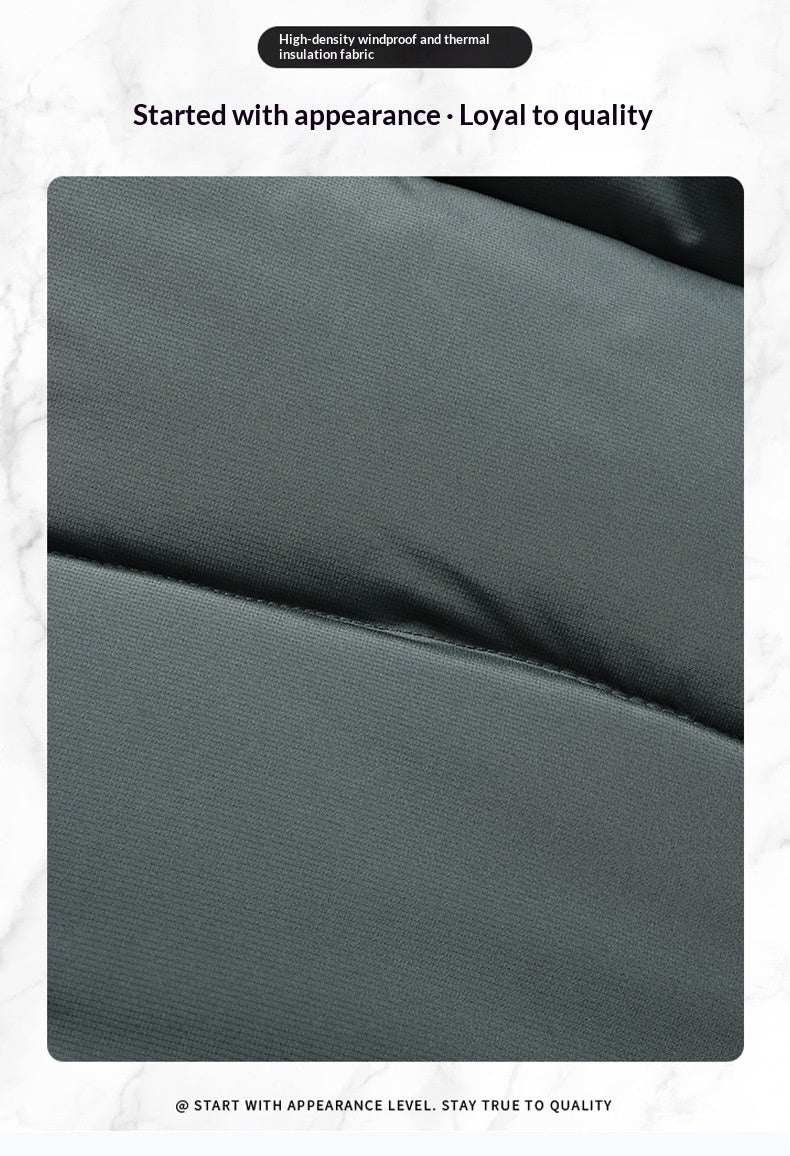 New Mens Graphene Cotton Jacket With A Detachable Hoodextra-thick And On-trend