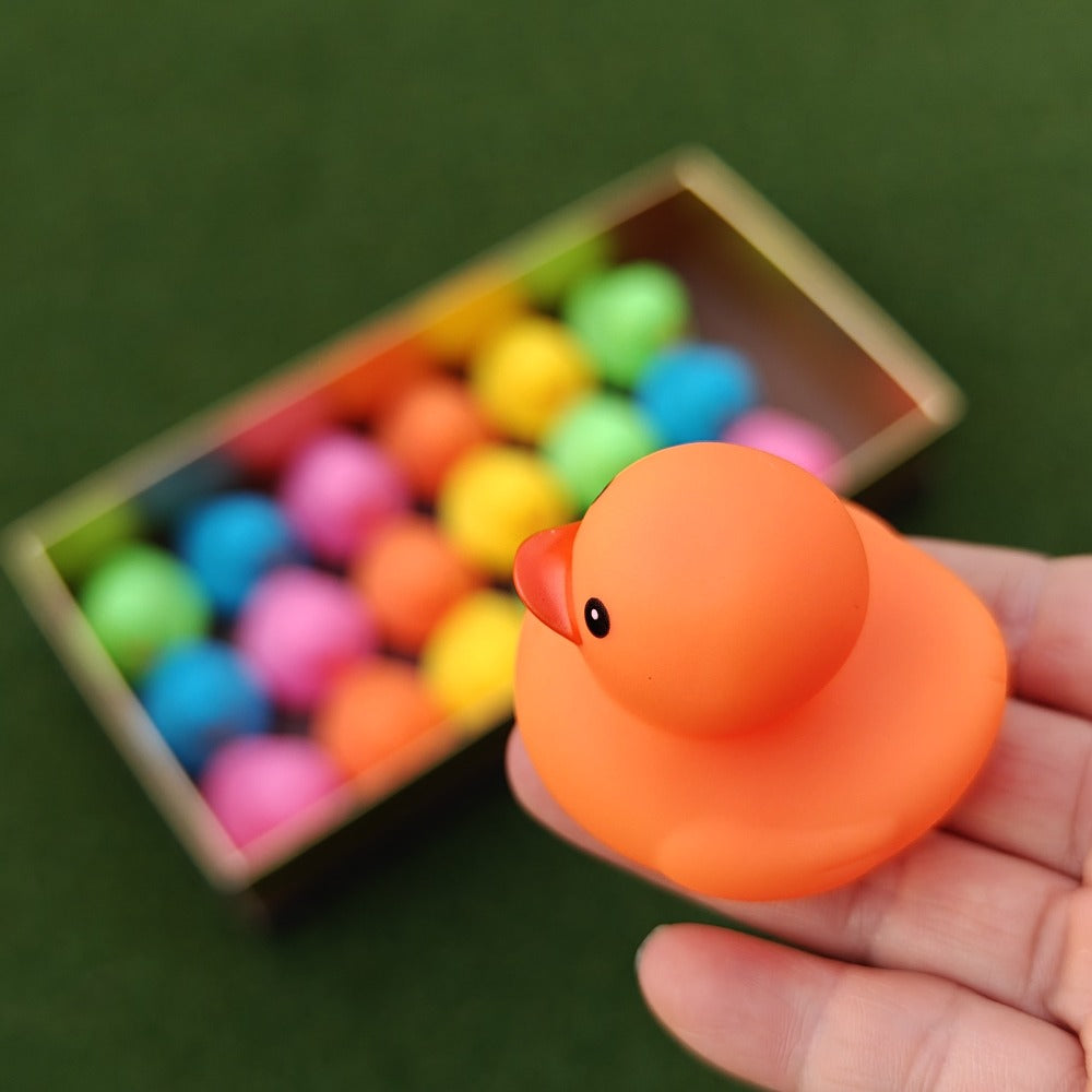 72-Piece Assorted Mini Rubber Duck Set in Mixed Colors for Supervised Bath, Pool and Party Play — image 9