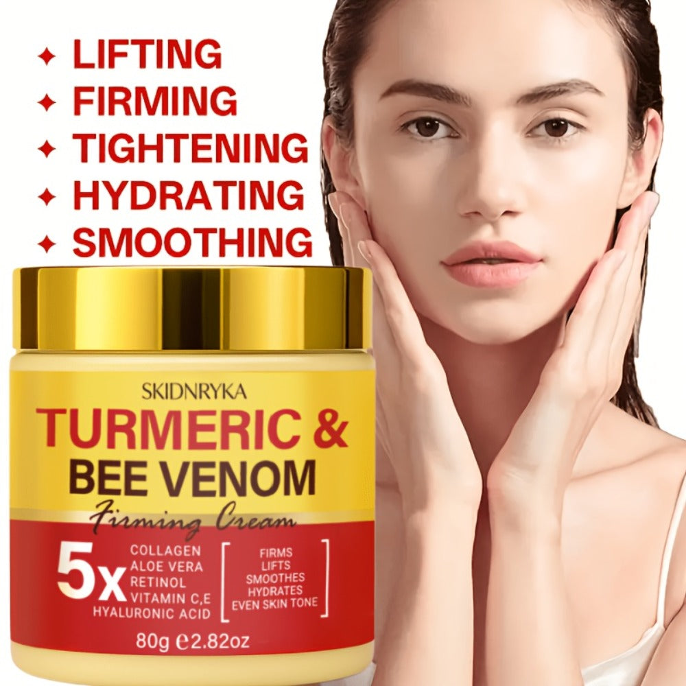 Face Cream Retinol Bee Venom Formula with Turmeric and Collagen in One-Piece or Two-Piece Options — image 7