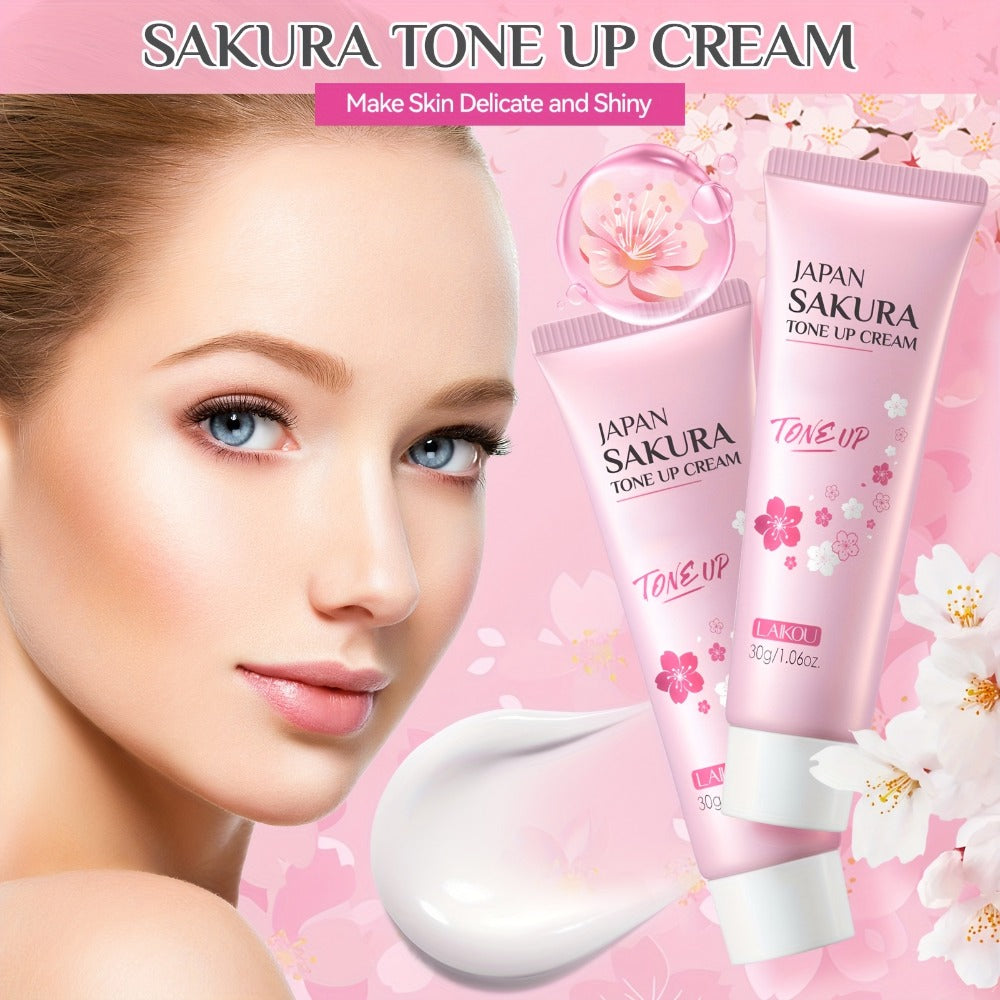 Sakura Skincare Gift Set with Mini and Full Routine Options, Pink Packaged Facial-Care Items and Accessories — image 7
