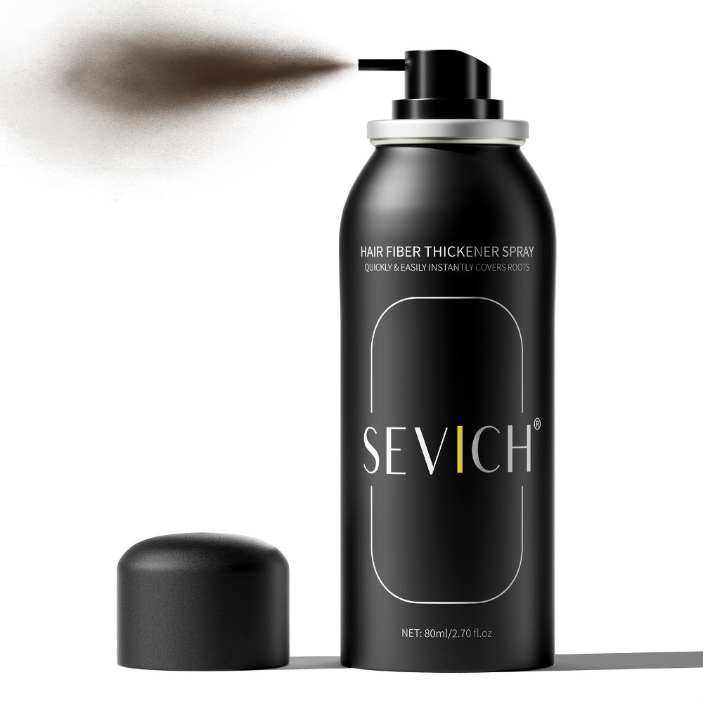Root Cover Up Spray 80ml Instant Gray Hair Concealer with Plant-Based Fibers, Transfer-Resistant No-Mark Formula — image 5