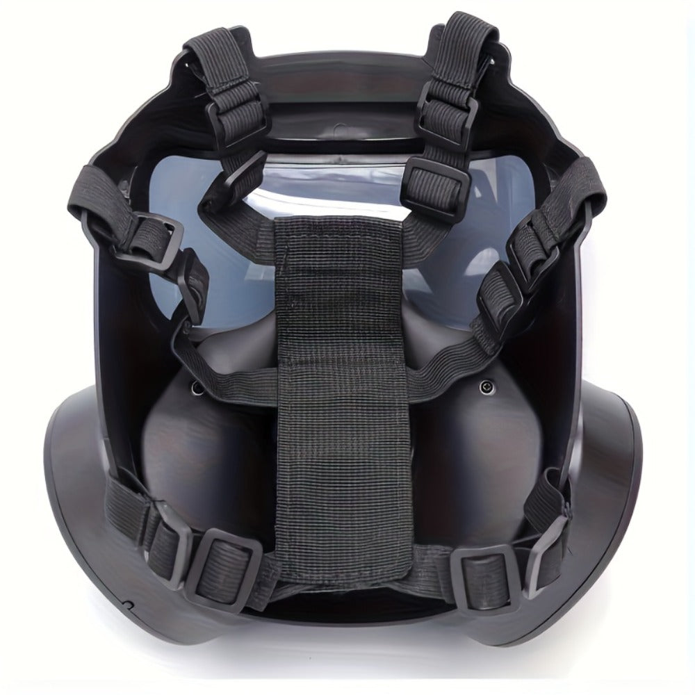 Tactical CS Costume Prop Mask Plastic Airsoft Style – Military Face Mask for Men Halloween Cosplay Role Play CS Simulation Ou
