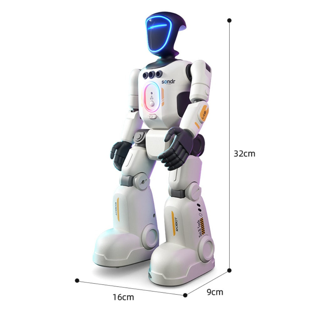 Smart Humanoid Robot Toy with Gesture Sensor & Voice Recorder, Advanced Pose-Controlled Joints, Smart Remote Control — image 