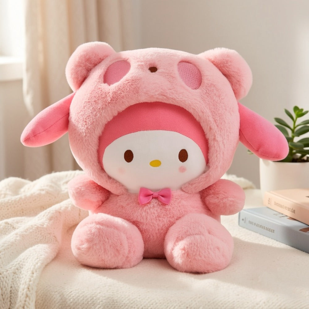 Plush Toy Big-Eared Puppy Character Doll in White, Blue Jade or Pudding Color Styles for Collecting — image 10