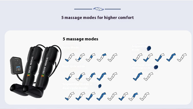 Leg Massage Instrument Full Leg Home Sports Rehabilitation Long Pressure Massager