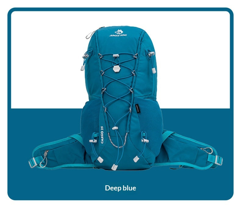 Outdoor Zippered Foldable High-Capacity Hiking Backpack