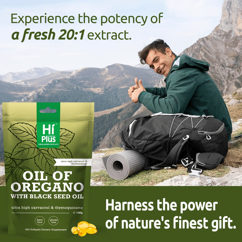 Oregano Oil Black Seed Oil Softgels 2-in-1 Immune Support, 4x Strength Carvacrol 200mg Thymoquinone — image 7
