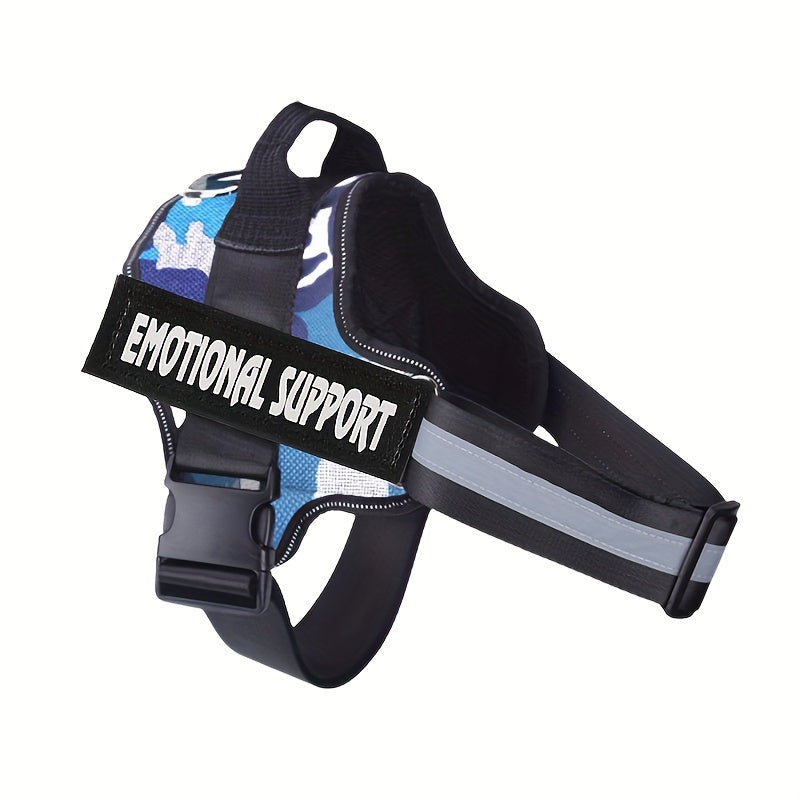 Emotional-Support Patch Dog Harness with Top Handle in Eleven Colors and XS-to-XXL Sizes Pictured — image 18