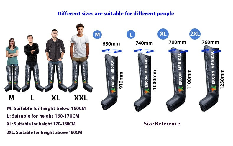 Leg Massage Instrument Full Leg Home Sports Rehabilitation Long Pressure Massager