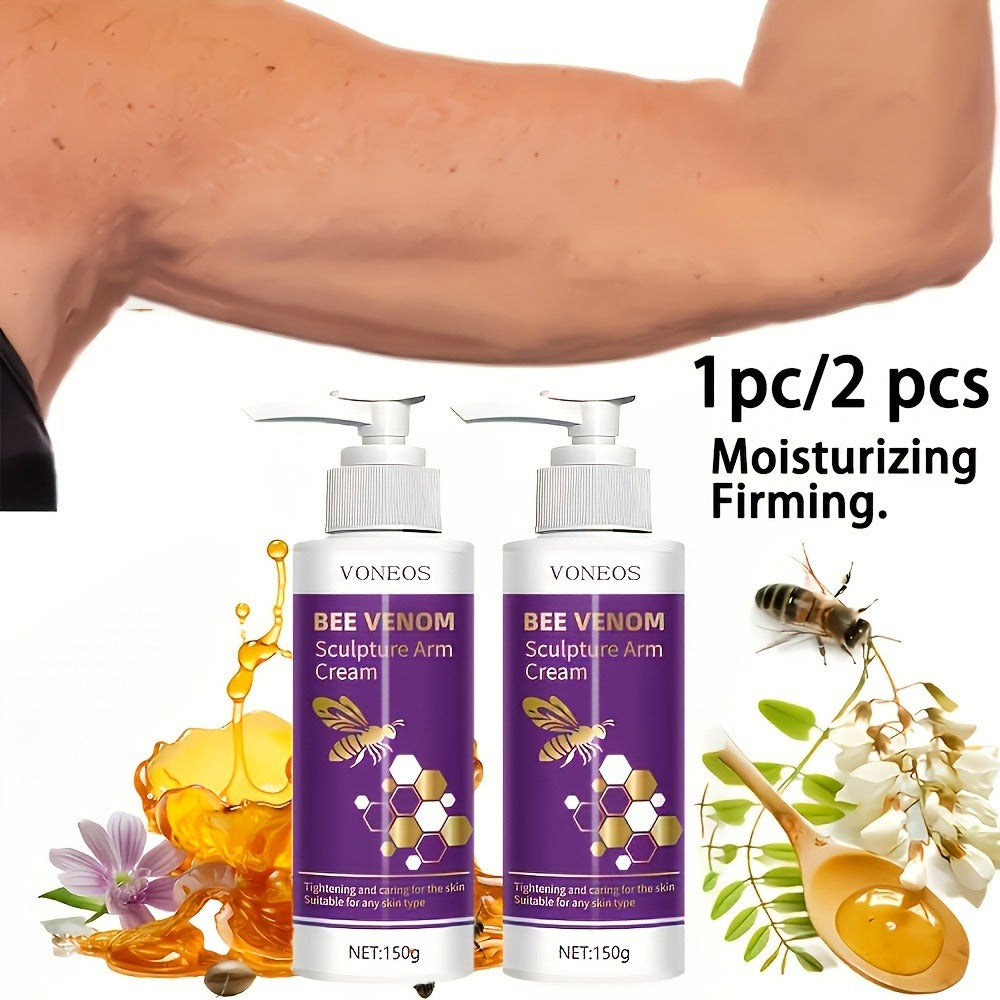 Body Cream VONEOS Bee Venom 150g Pump Bottle with One or Two Piece Options for External Arm Application — image 1