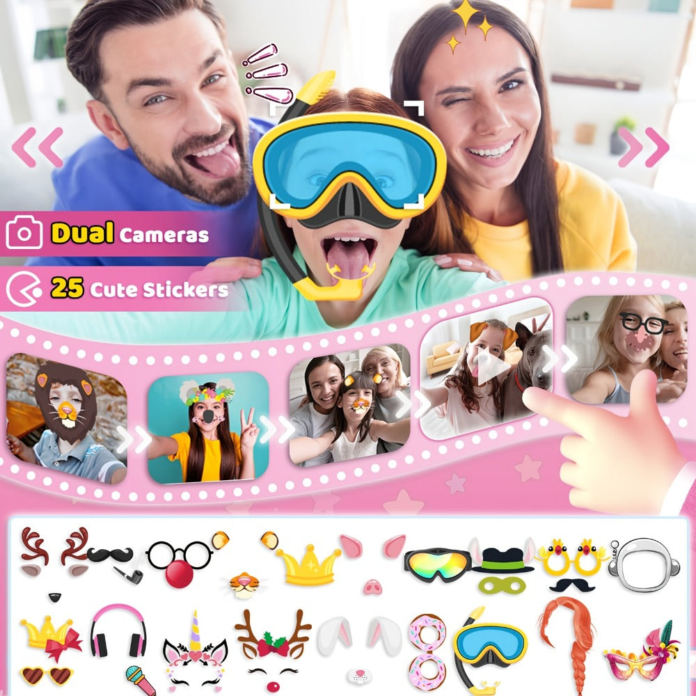 Explorer Toy Phone in Pink, Purple or Green with Dual Cameras, Touchscreen Interface and 8GB Label — image 12