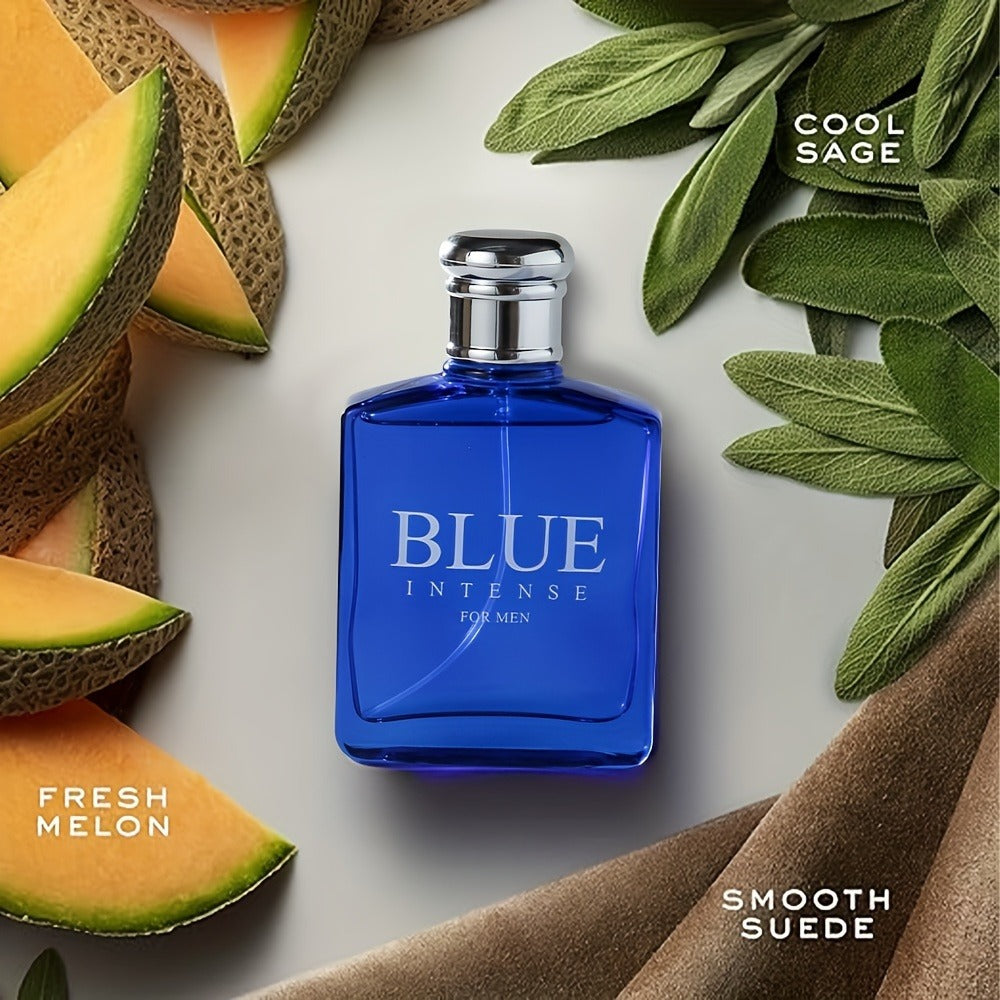 Cologne Gift Set for Men Fresh Eau de Toilette + After Shave 2-Piece - Cucumber Muskmelon for Everyday Face, Beard and Body G
