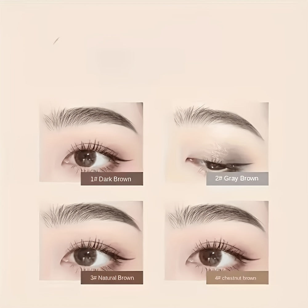 Microblading Effect Brow Pencil 4-Pack with Eyeliner, Waterproof Smudge-Proof Dual-Ended Eyebrow Pen with Spoolie Brush — ima