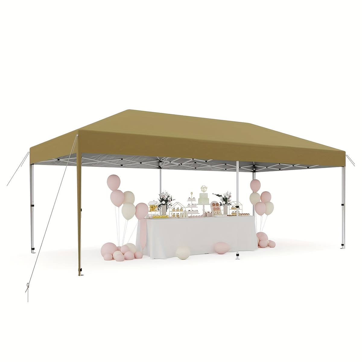 10'x20' Instant Canopy Tent - High Quality Pop-Up Event Shelter with Sidewalls, Portable Outdoor Party tent for Weddings — im