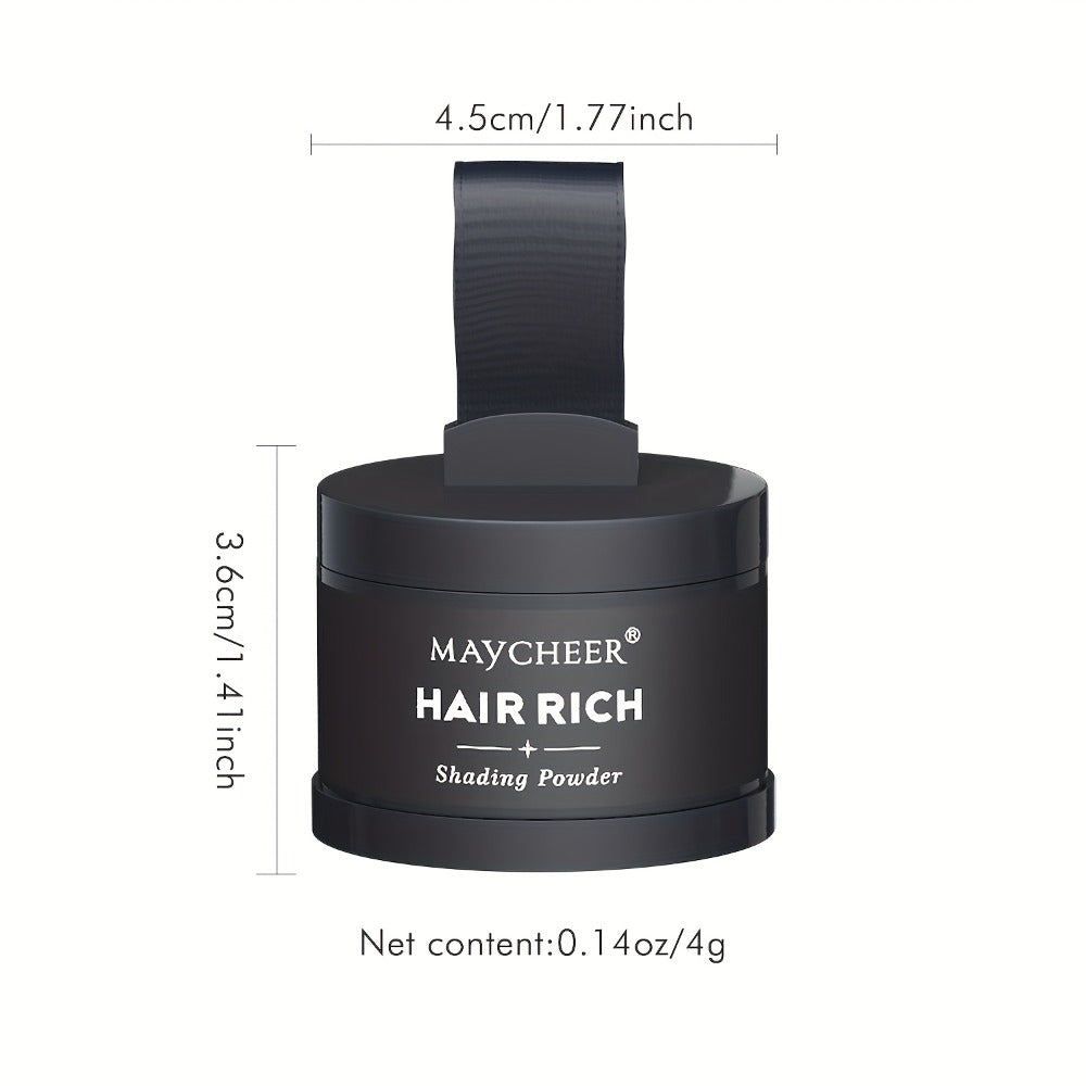 Beard Touch-Up Powder for Men - Instant Gray Coverage Beard Filler for Sparse Patchy Beard for Makeup, Travel and Everyday Va