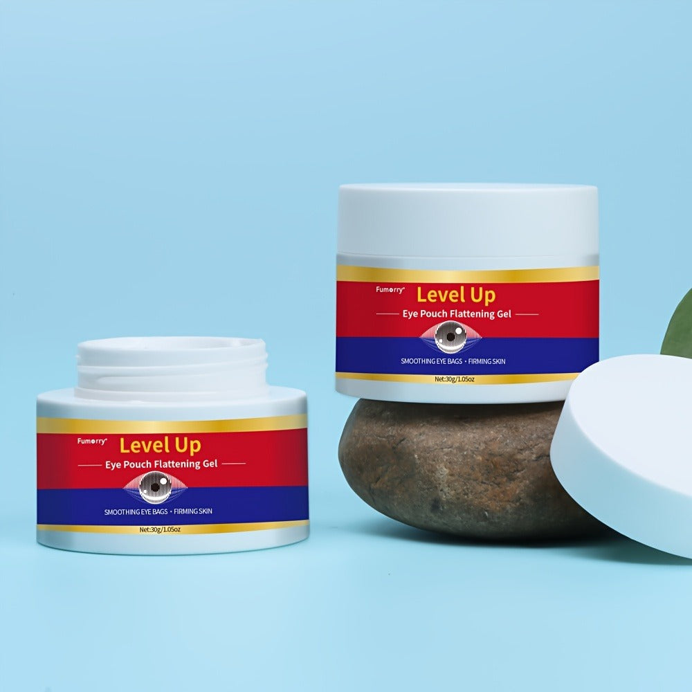 Level Up 30g Eye Cream Gel in a Wide Cosmetic Jar with Smooth Applicator-Style Container Design — image 8