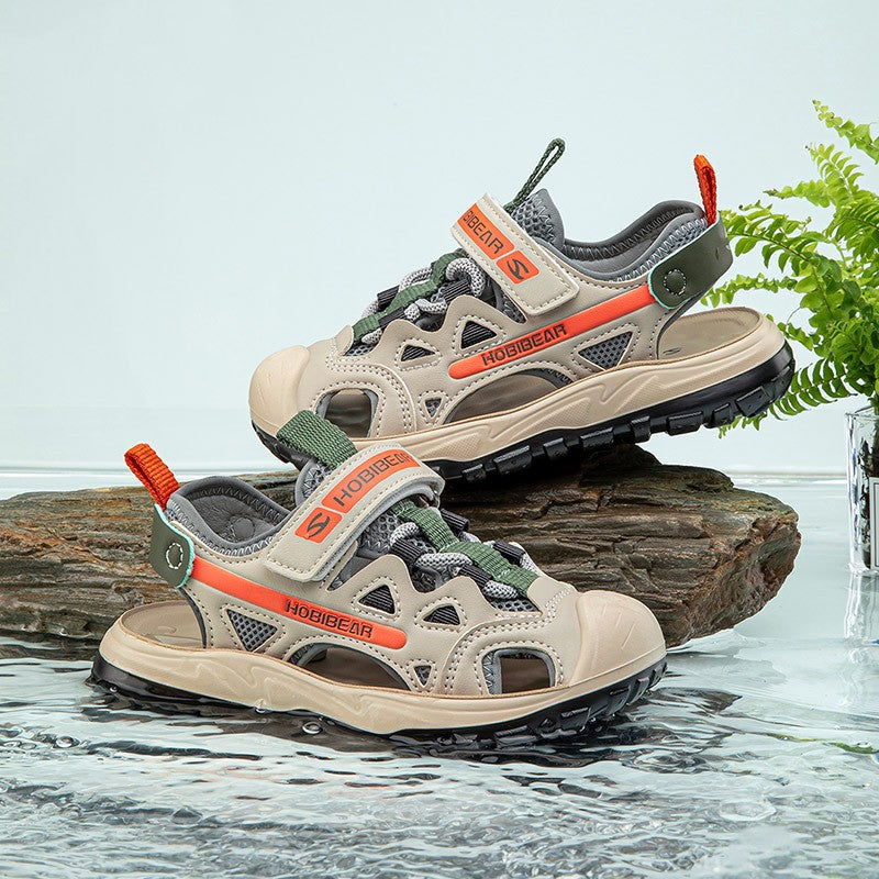 Summer Children's Sandals Beach Solid Color