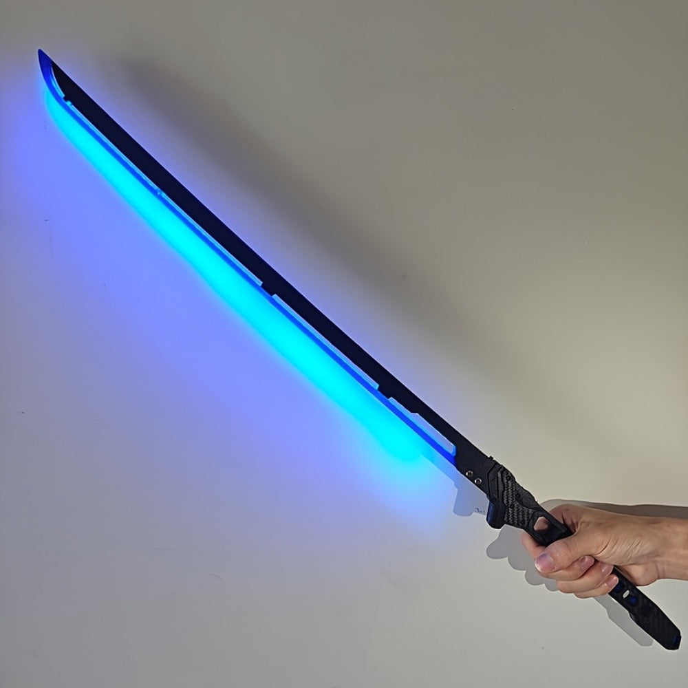 LED Cyberpunk Katana Prop 80cm Acrylic Luminous with the Listed Color, Size or Set Options for Everyday Use — image 19