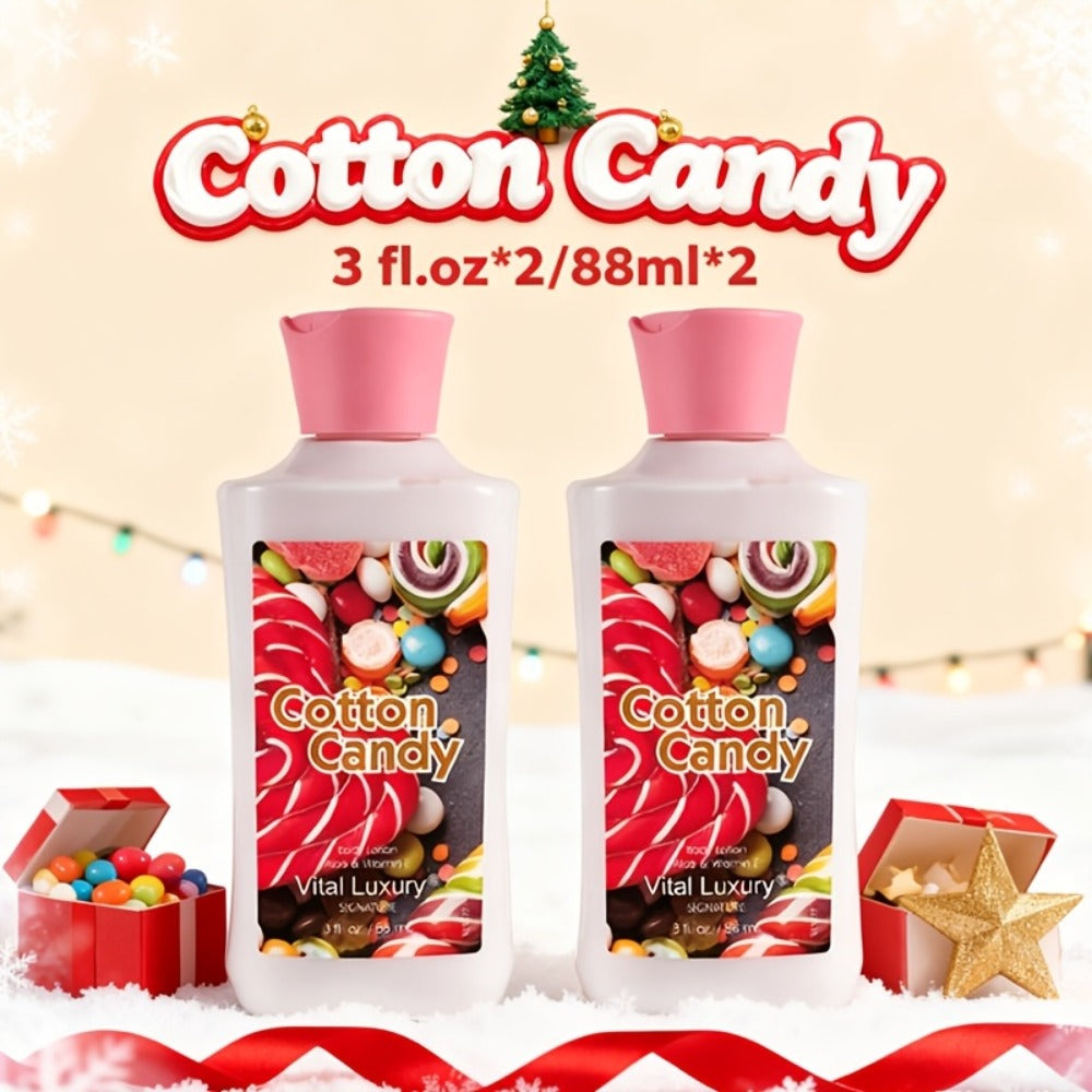 Scented Body Lotion in Japanese Cherry Blossom, Vanilla Heaven or Cotton Candy Bottles and Two-Piece Sets — image 3