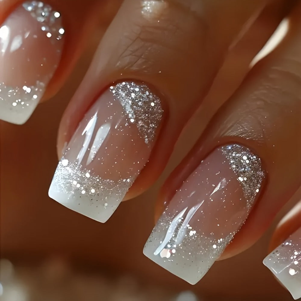 Press On Nails 72-Piece Three-Box Classic Glossy Full-Cover Extendable Nail Set for Elegant Looks — image 3