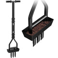 Step Spike Aerator 38" Three-Hole Core Aeration Tool for Lawn Care — image 1