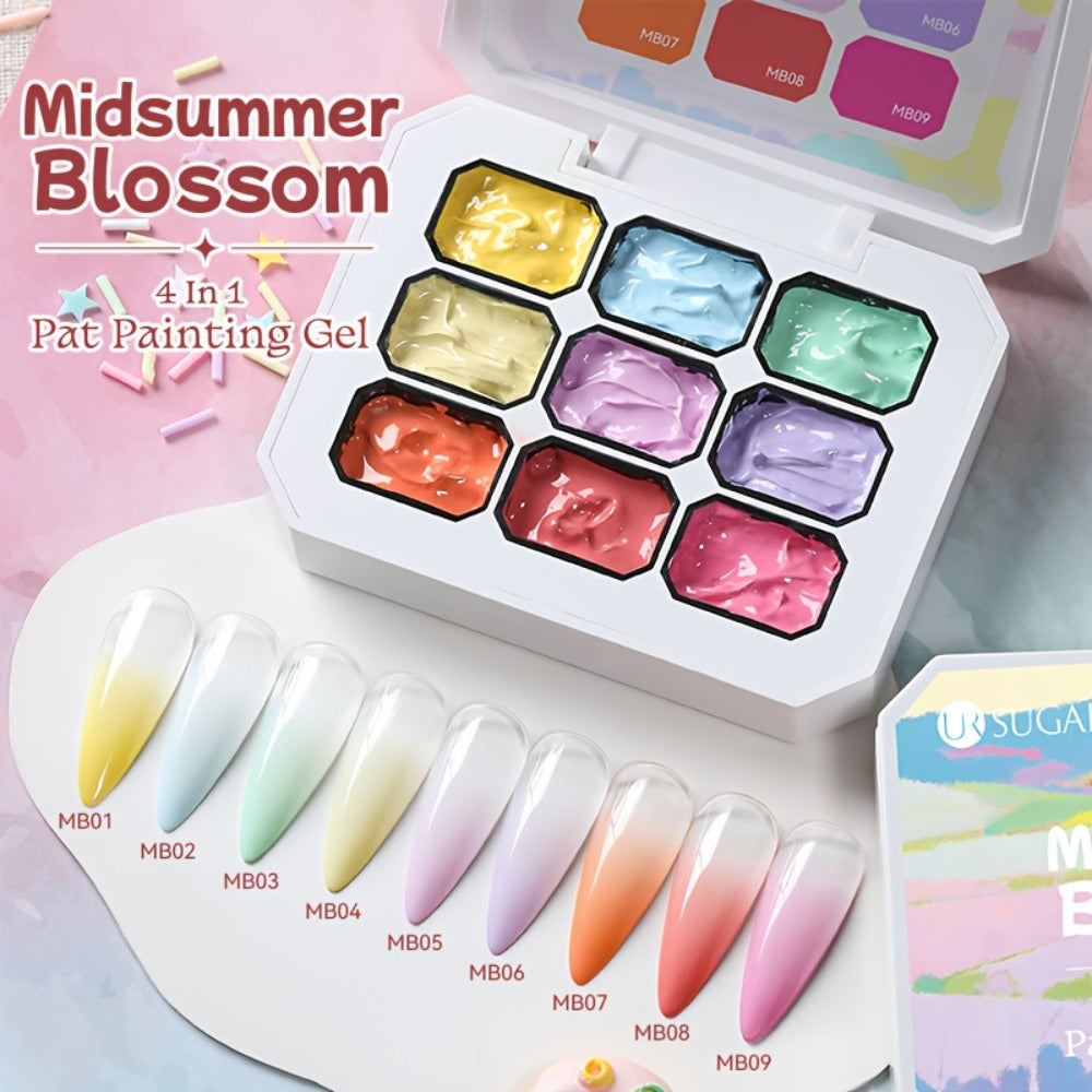 Gel Nail Polish 4-in-1 3-Piece Sets for Ombre, Stamping, Painting and Powder Art, 2 Options — image 2