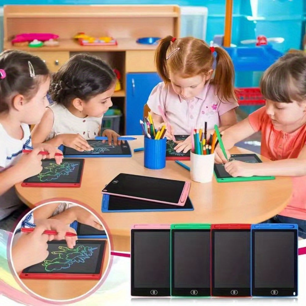 8.5-Inch LCD Drawing Tablets in 10- or 20-Piece Packs with Styluses and Multicolor Frames for Group Drawing — image 4