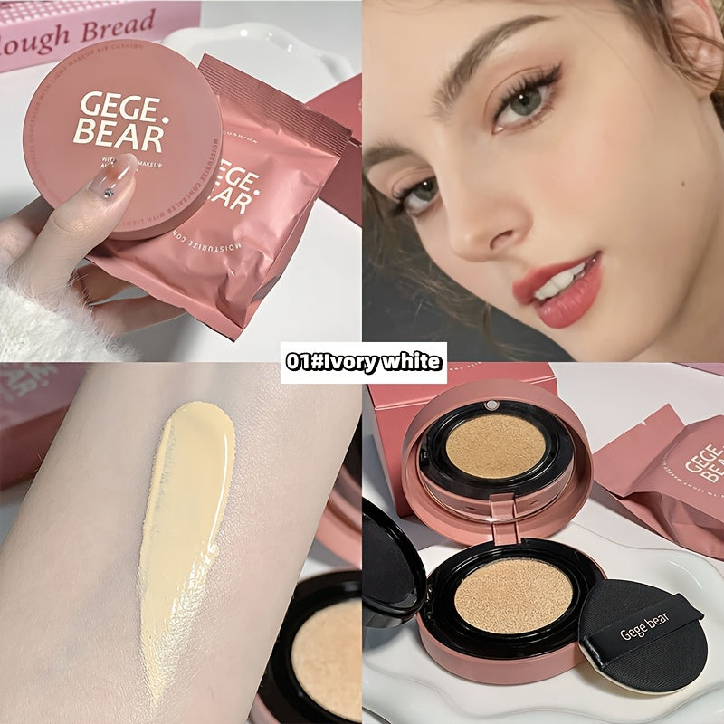 Oil Control Cushion BB Foundation with Replacement Core, Waterproof Sweatproof Invisible Pore Coverage — image 17