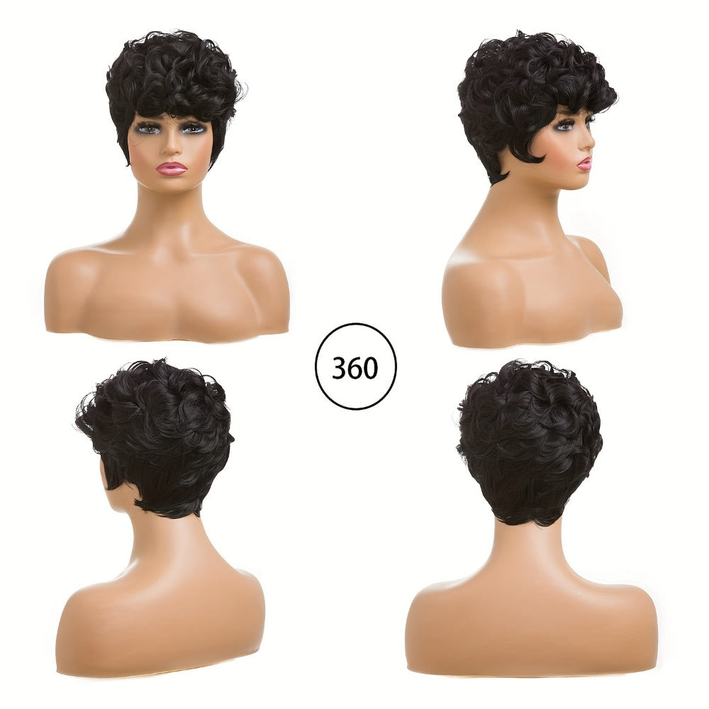 Short Bob Wig Human Hair 6 Inch HD Lace Front Glueless, Pre Plucked Bleached Knots Natural Hairline Ready to Wear — image 8