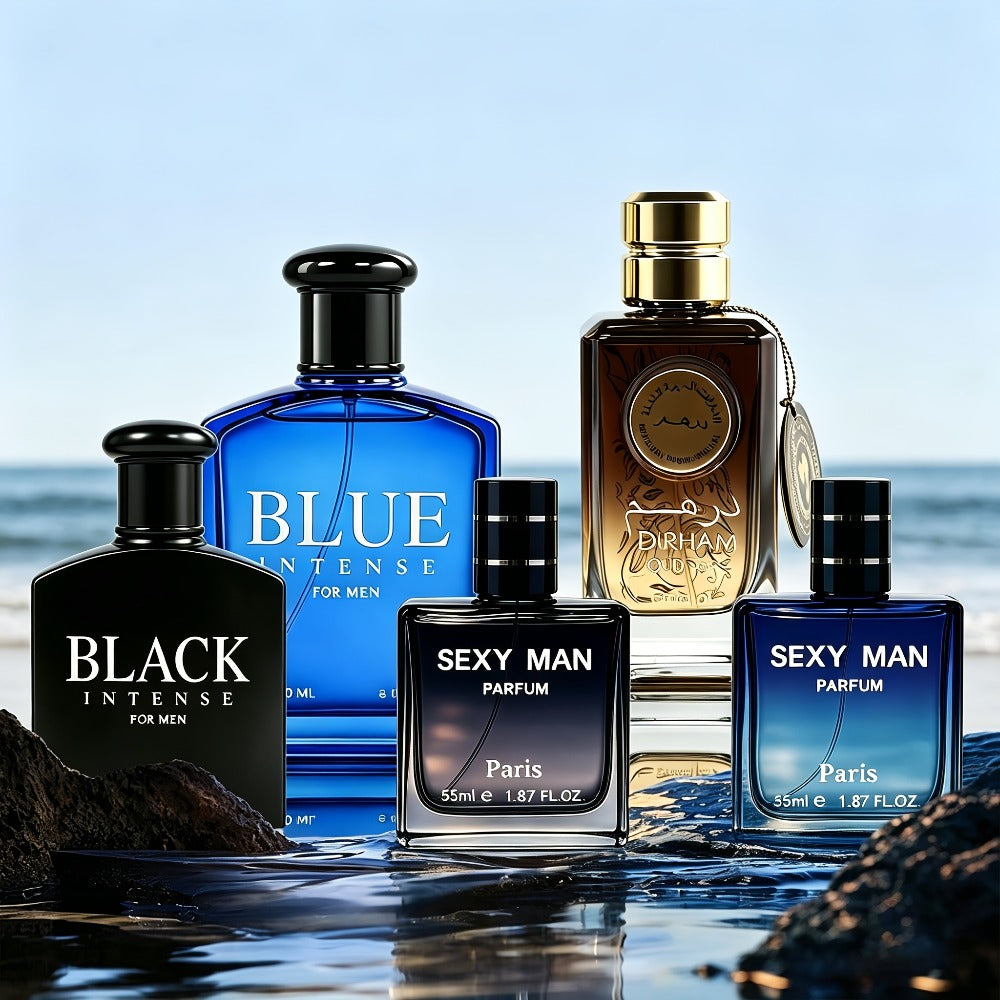 Boxed 3.4 fl oz Fragrance with Black Bottle or Oud-Labeled Checkout Options and Gold-Cap Presentation — image 2