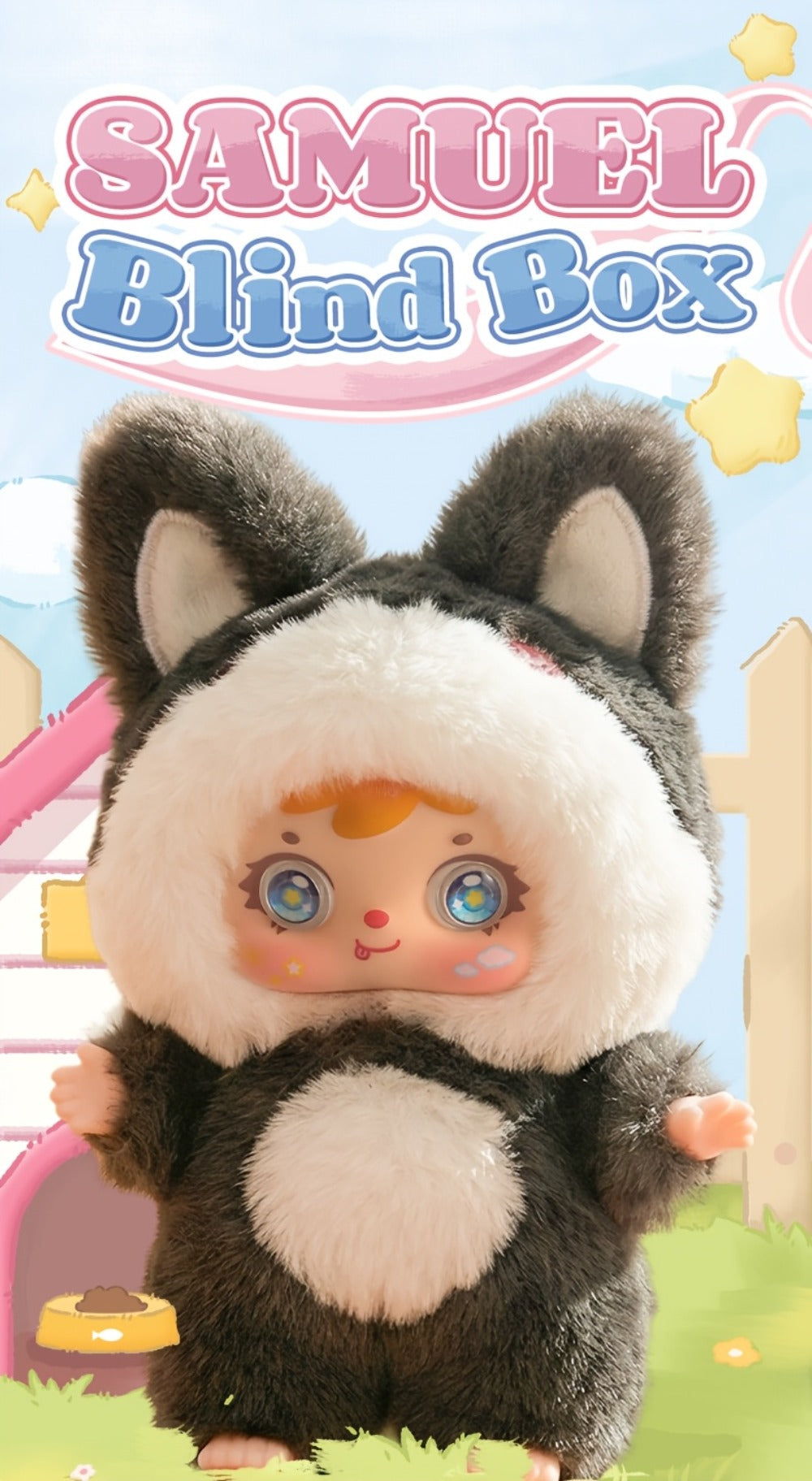 Kawaii Plush Keychain Charm, Cute Pet Healing Doll Rabbit Bear Stuffed Animal Bag Pendant, Random Style — image 13
