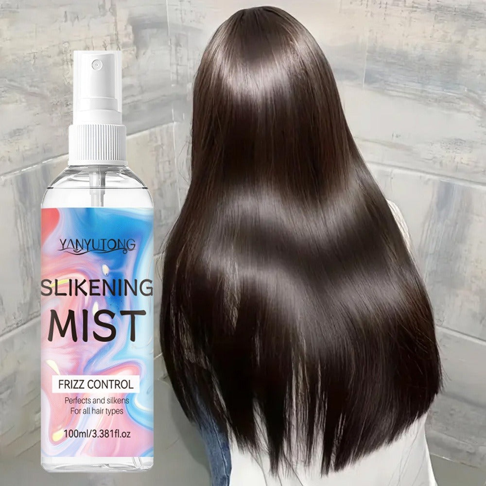 Perfumed Hair Mist Smoothing Spray 100ml – Heat Protection, Anti-Frizz, Moisturizing & Detangling Leave-In Formula | Long-Las