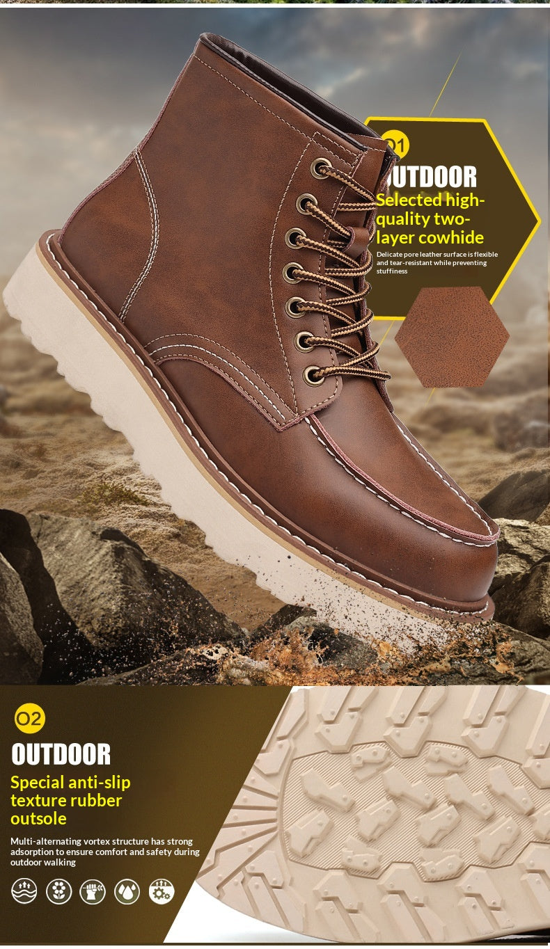 2023 Men's Waterproof Anti-slip Martens Boots
