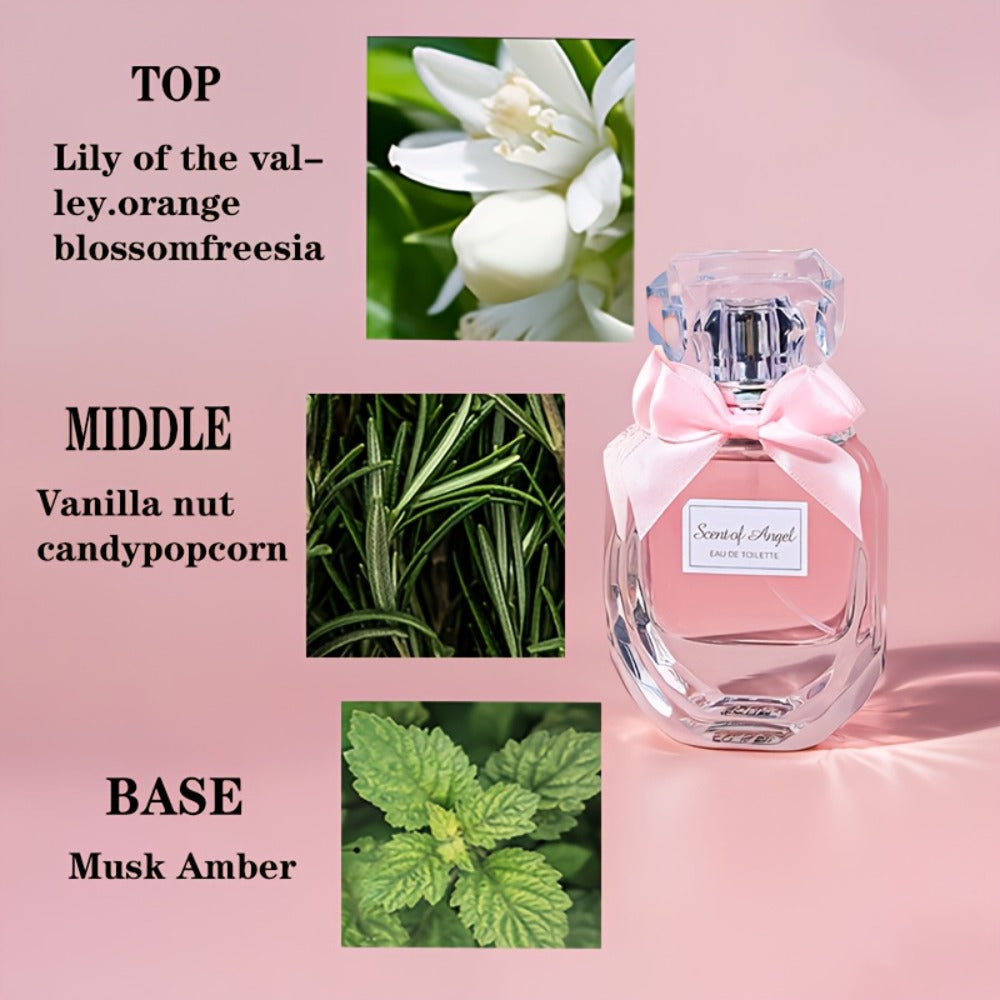 Perfume for Women 55ml Pink EDP Spray with Lily, Orange Blossom, Hyacinth, Vanilla, Musk and Amber — image 11