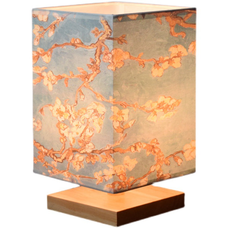 New Chinese Retro Style Bedside Night Light Warm
