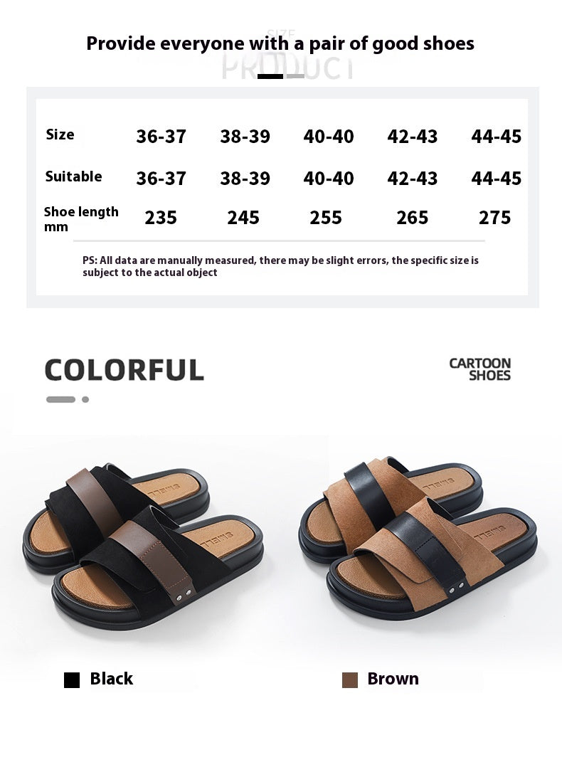 Outer Wear Home Bathroom Non-slip Platform Slippers