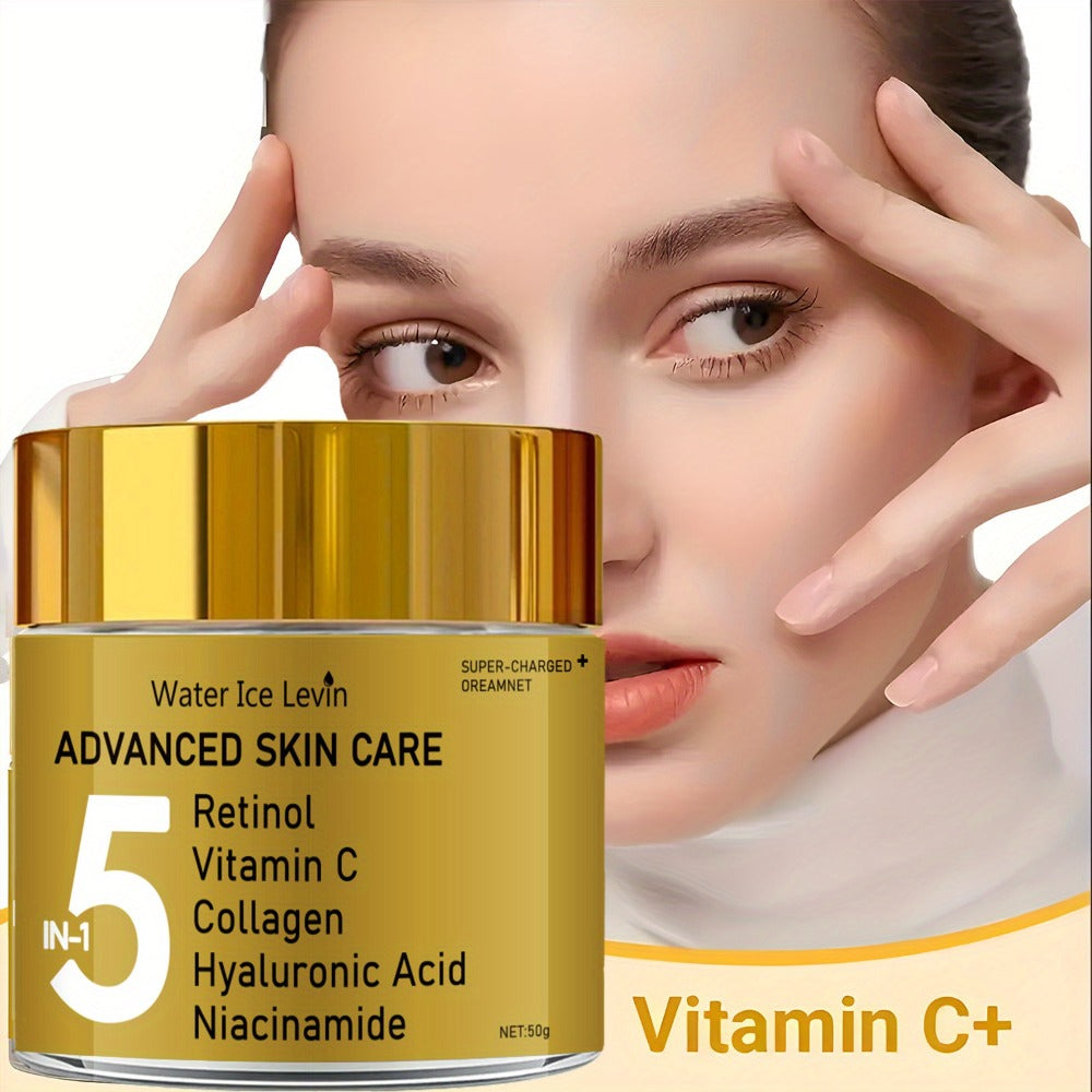 Face Cream Retinol Niacinamide 5-in-1 Formula with Vitamin C, Collagen and Hyaluronic Acid — image 1