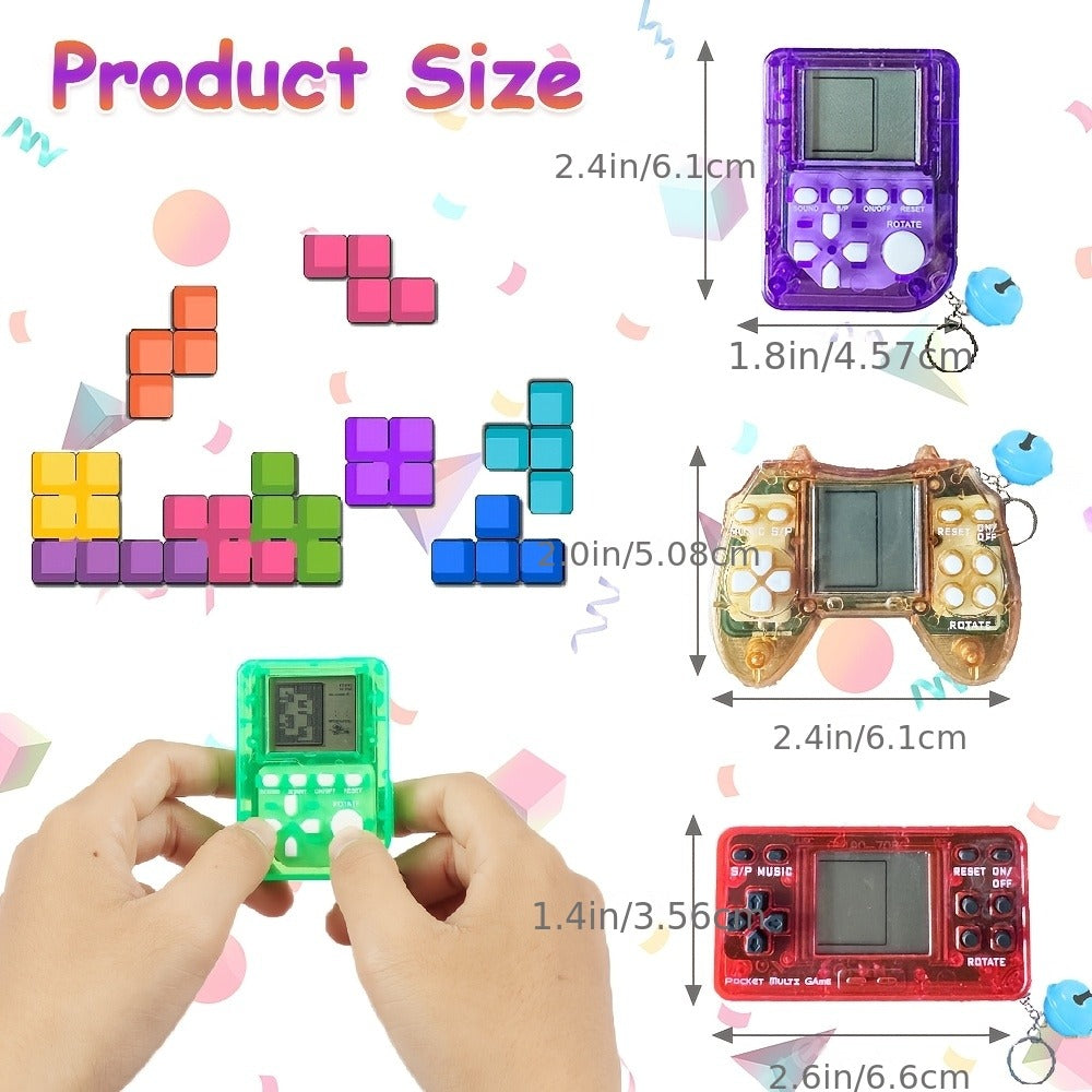 Party Favors Gaming Controller Keychains, 12-Piece Mini Backpack-Clip Set for Game-Themed Events — image 2