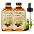 Jojoba-Labeled Body Massage Oil Two-Bottle Set with 100 ml Bottles and Glass Dropper Accessory — image 10
