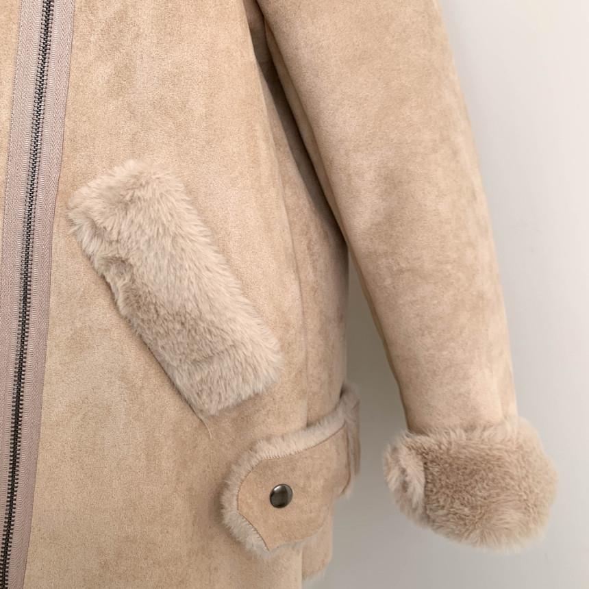 Thickened Jacket Women Long Sleeve Loose Coat