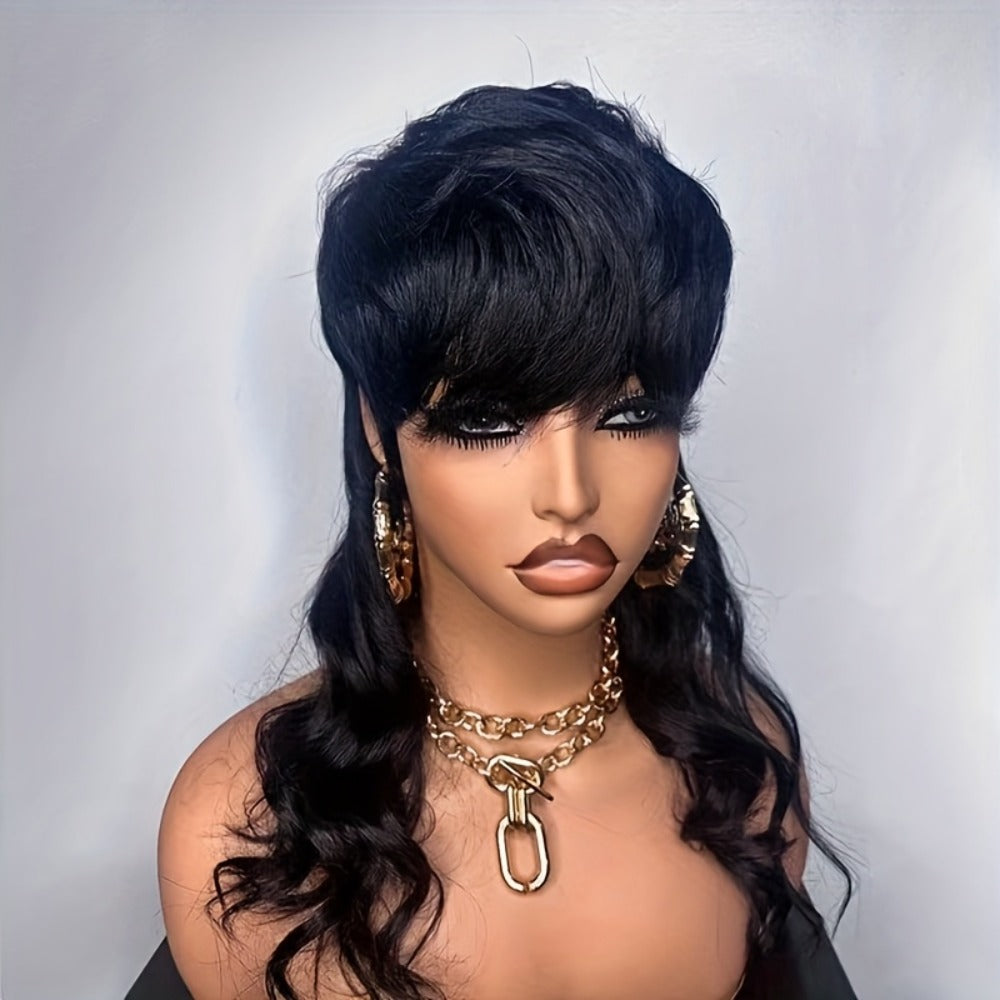 Synthetic Wig Long Deep-Wave Curls, 150% Density with Rose Net Cap in 22- or 24-Inch Lengths — image 10