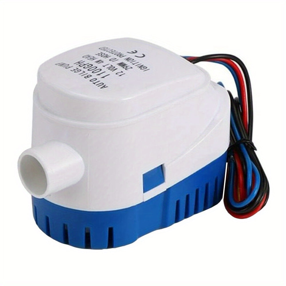 Automatic Bilge Pump 1100GPH 12V Float Switch Submersible Marine Boat Pump — image 1