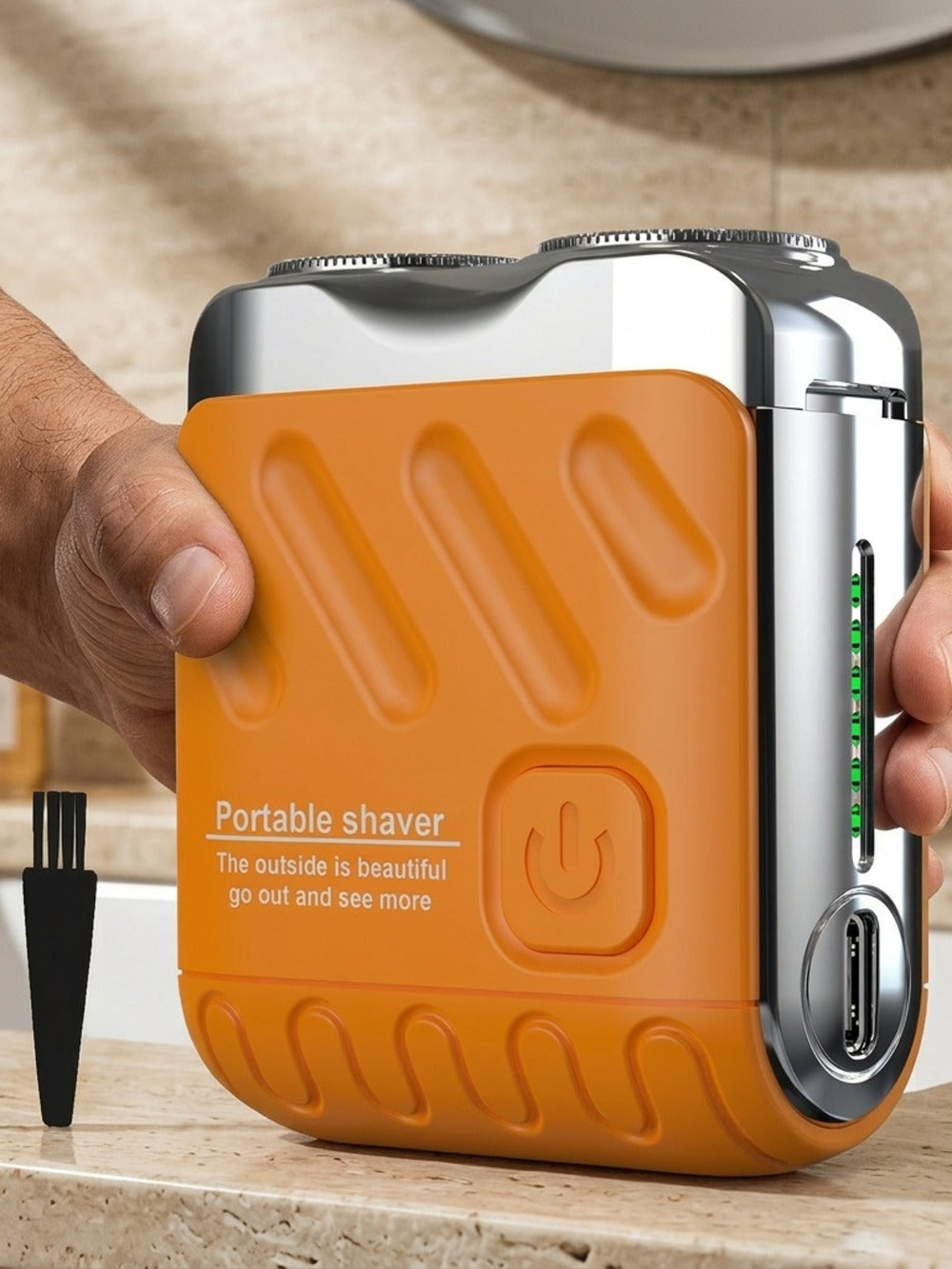 Electric Shaver Mini Dual Floating Blade with USB Charging and Select Waterproof or Digital Display Options — image 10