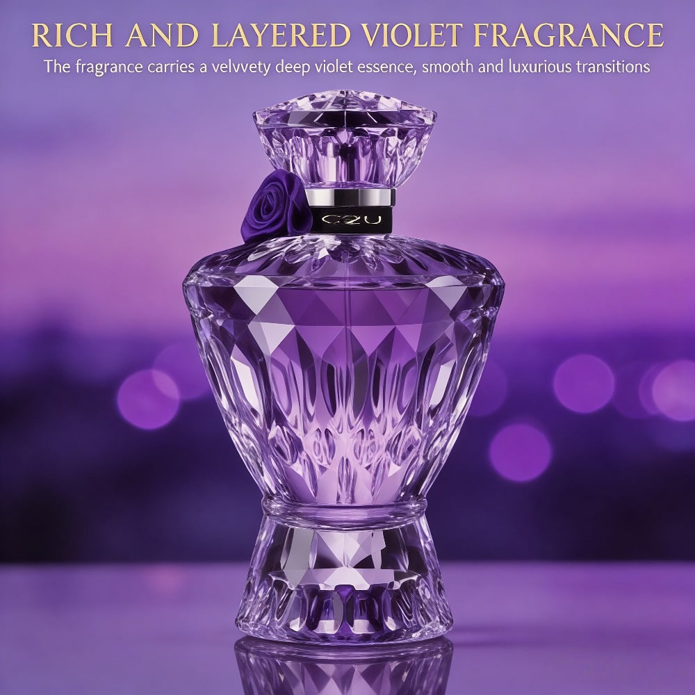 Obsidian Violet Eau de Parfum Spray, 75ml Purple Bottle with Floral, Woody and Musk Scent Profile — image 6