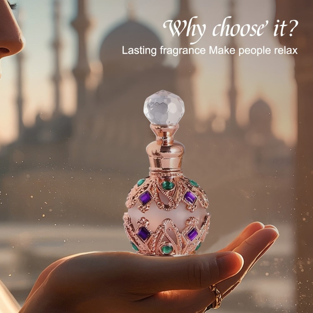 Arabian Perfume for Women Diamond Bottle EDT, Ocean Flower Vanilla Musk Fragrance Spray, Diamonds Woody & Diamond Crown Style